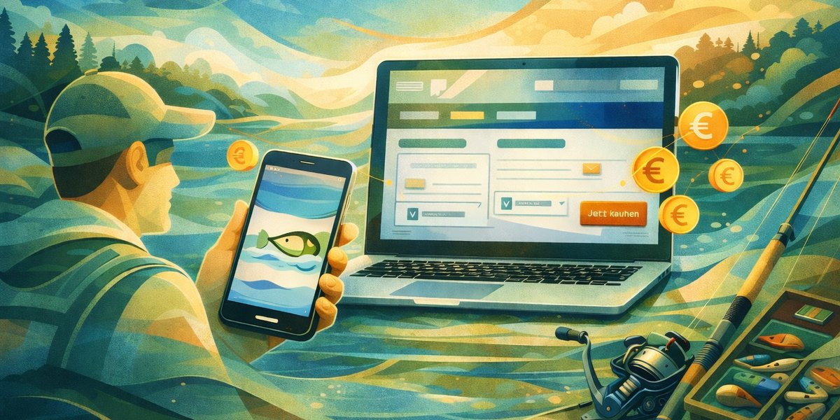 Wie dein Fischereiverein Tageskarten online verkaufen kann